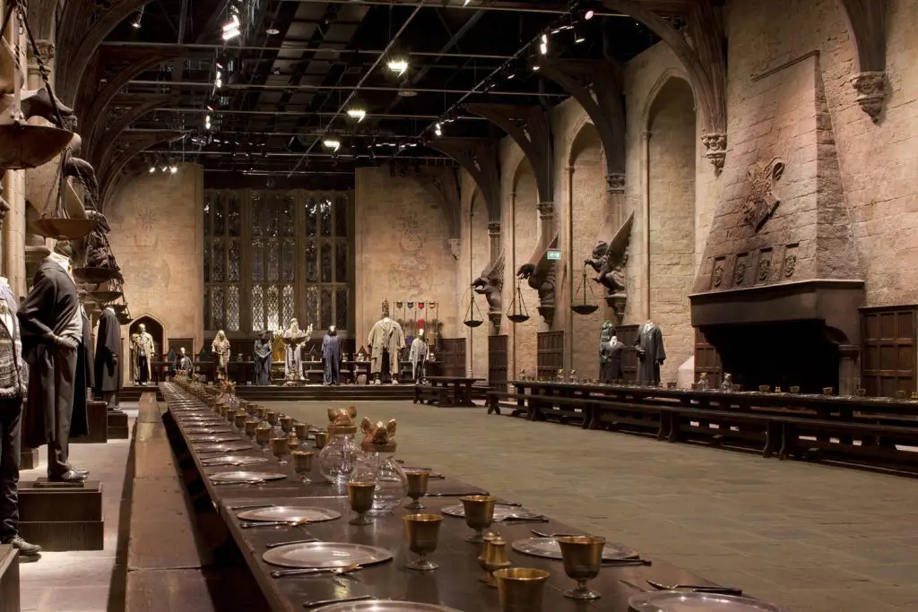 Harry Potter Studio Tour grande salle