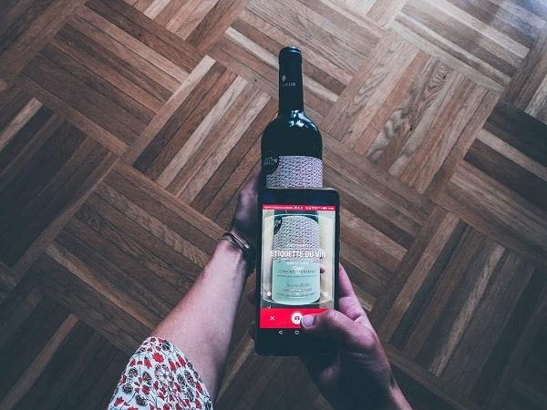 Application Vivino pour lire les étiquettes des vins