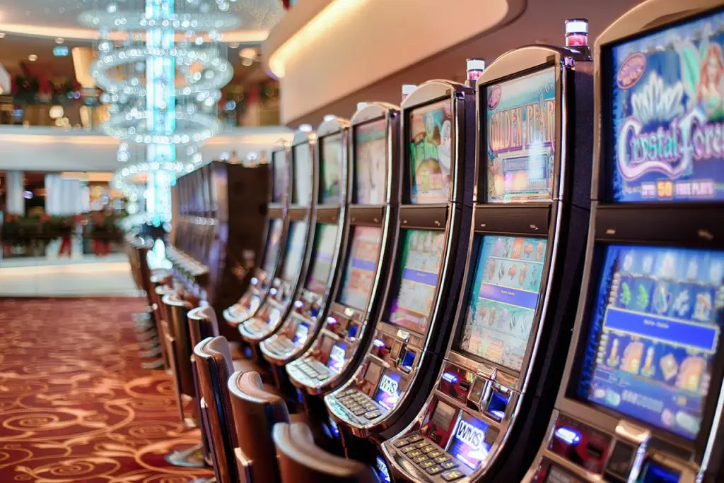 Machines à sous dans un casino
